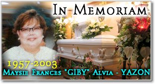 In Memoriam: Maysie Frances "GIBY" Alvia - YAZON