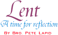 Lent: A Time for Reflection