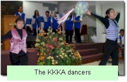 The KKKA dancers