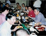 Dinner with Bro. Pio