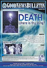 Death ~ Where is thy Sting?   -    Sept. 2003 Issue